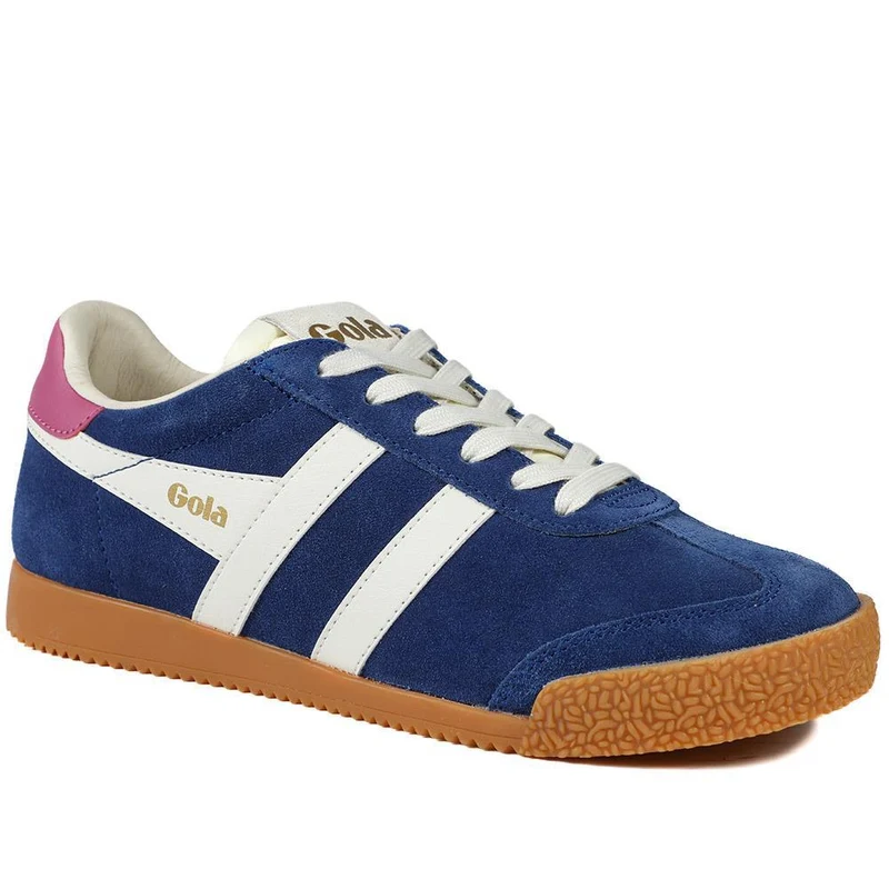 Gola Elan Leather Trainers - JAC41505 / 326 755 - Navy-White