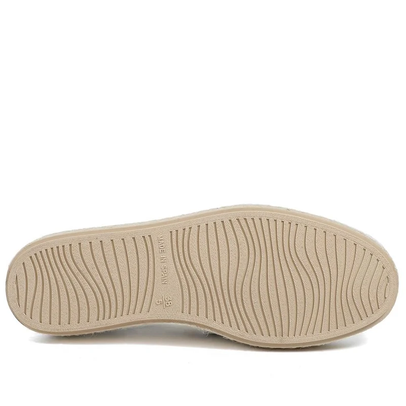 Milan2 Leather Espadrilles - MILAN2 / 329 055 - White Leather