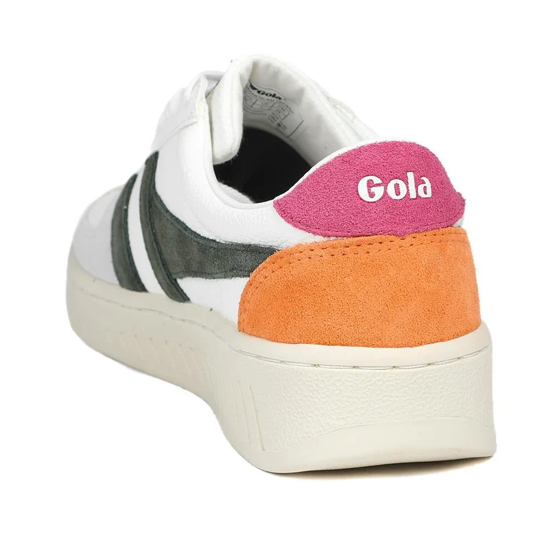Gola Grandslam Trident Trainers - JAC43504 / 328 802 - White Multi