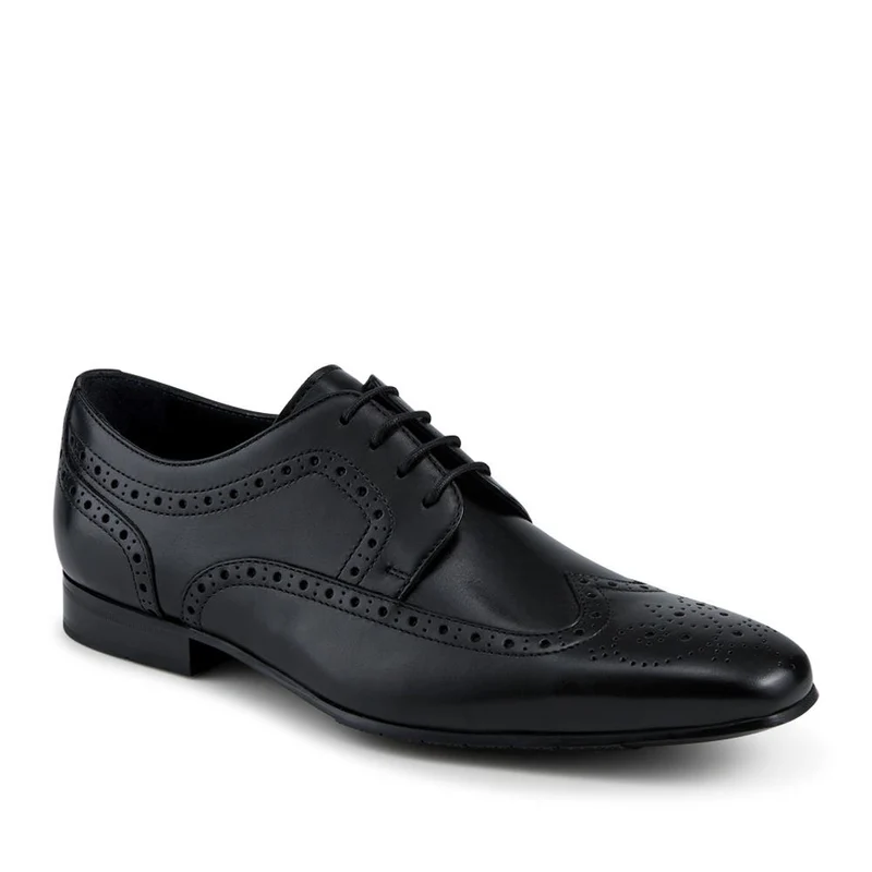 Maxim Smart Leather Brogues - MAXIM / 326 805 - Black