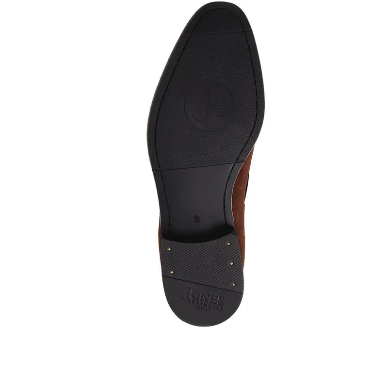 Devon2 Leather Loafers - DEVON2 / 324 972 - Brown Suede