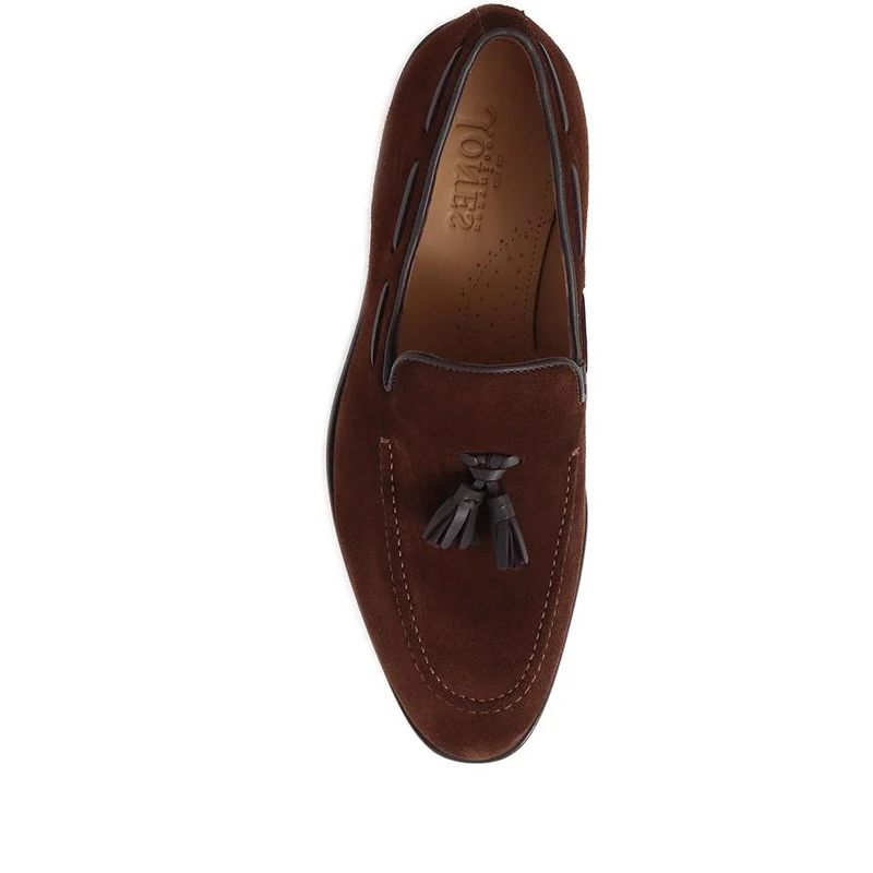 Devon2 Leather Loafers - DEVON2 / 324 972 - Brown Suede