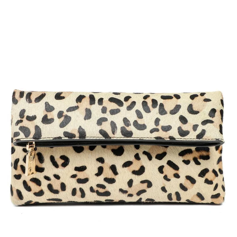Wylie Fold-Over Metallic Clutch - WYLIE / 323 893