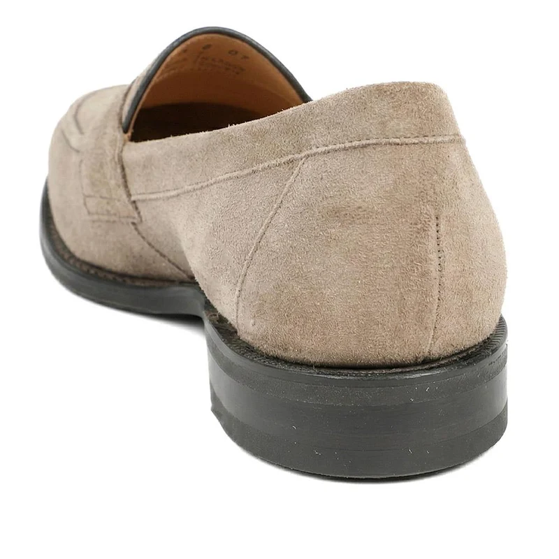Imperial1 Goodyear Welted Leather Penny Loafers - IMPERIAL1 / 325 000 - Taupe Suede