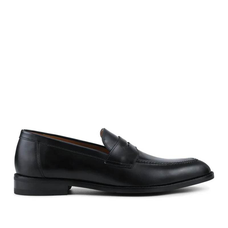 Cabrino Leather Penny Loafers - CABRINO / 328 794 - Black