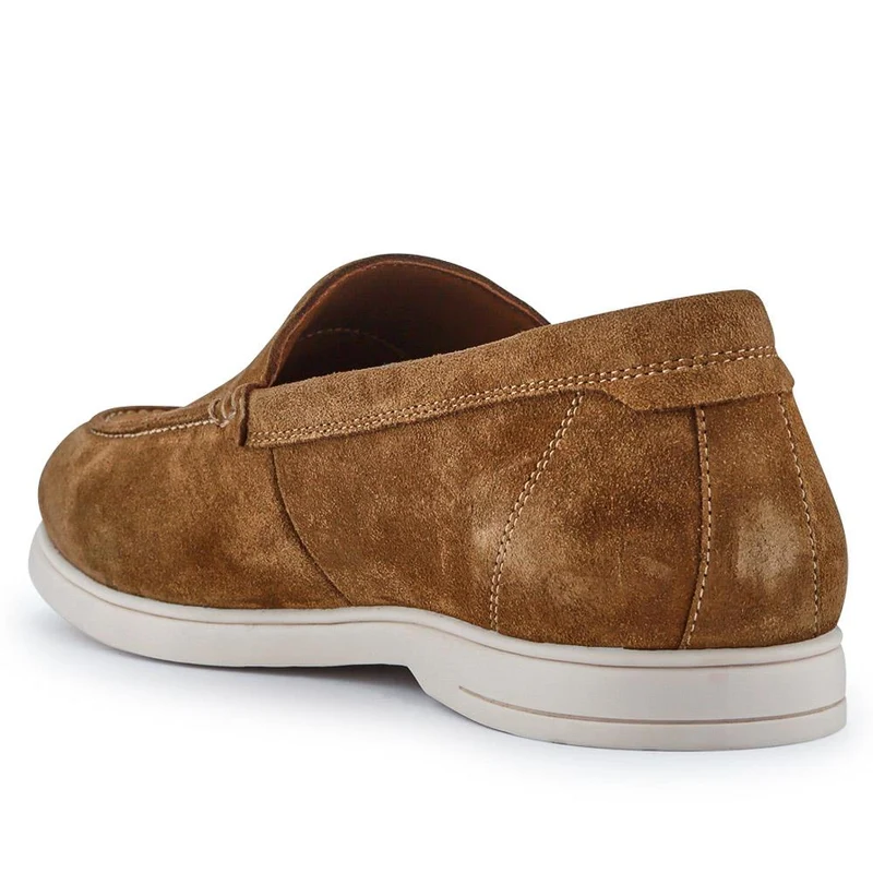 Raiden Suede Loafers - RAIDEN / 325 112 - Tan Suede