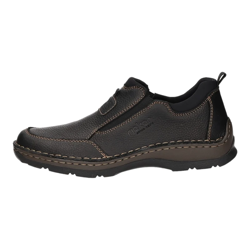 Rieker Slipper/Kletthalbschuh mit Mehrweite Freizeit (sportlicher Boden)