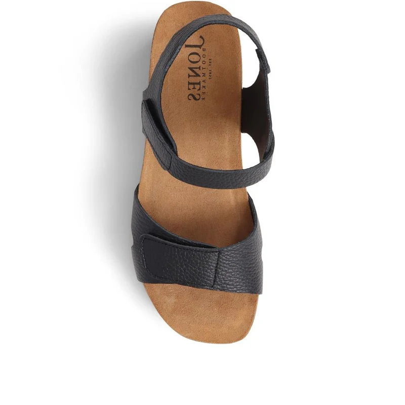 Joanie Leather Sandals - JOANIE / 325 288 - Black