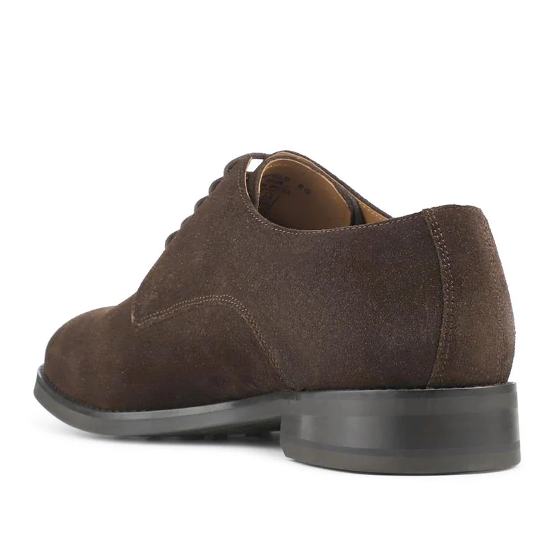 Chesterfield Smart Leather Blake Stitched Shoes - CHESTERFIELD / 327 965 - Dark Brown Suede