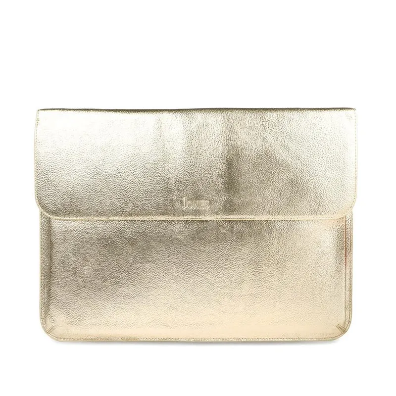 Welwyn Leather Laptop Bag - WELWYN / 329 201 - Gold