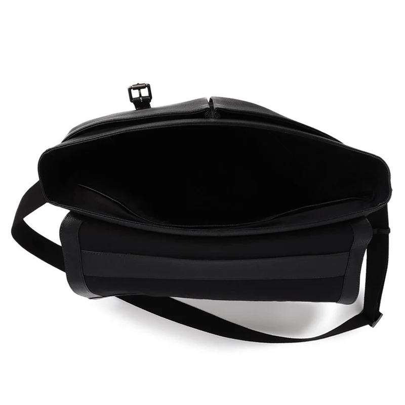 Upland Leather Briefcase - UPLAND / 325 628 - Black Grain
