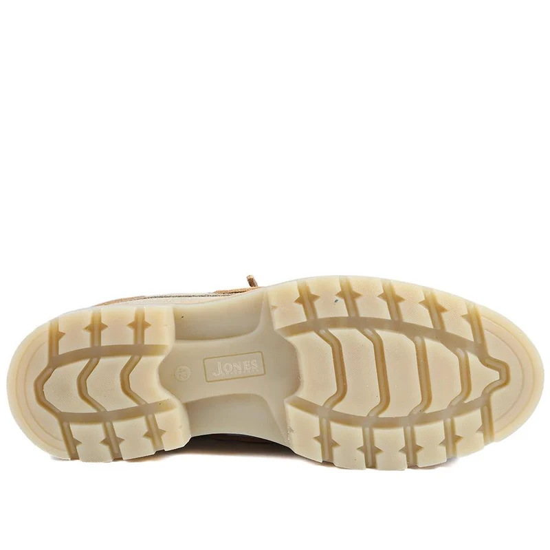 Perivale Chunky Leather Moccasins - PERIVALE / 328 812 - Sand Suede