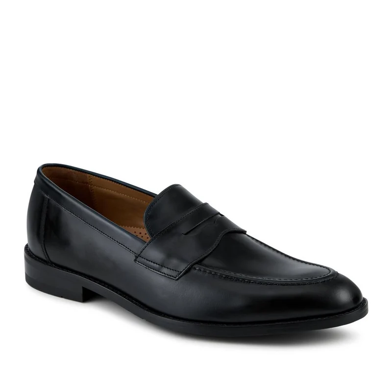 Cabrino Leather Penny Loafers - CABRINO / 328 794 - Black