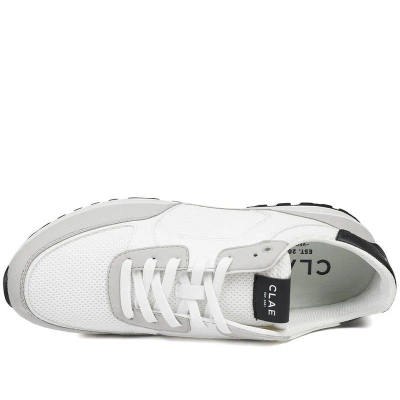 Clae Joshua Mesh Lace Up Trainers - CLAGB43506 / 329 182 - White Multi