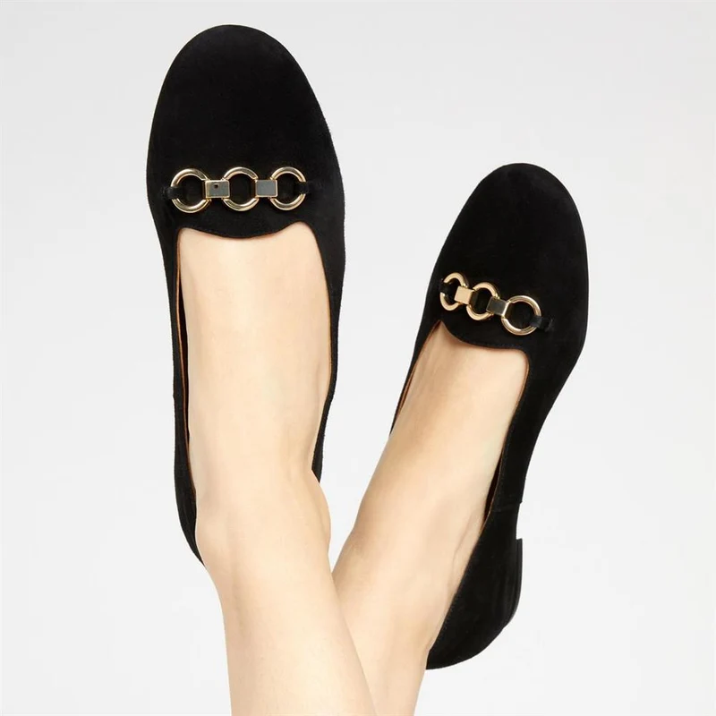 Sienne Leather Snaffle Loafers - SIENNE / 323 598 - Black