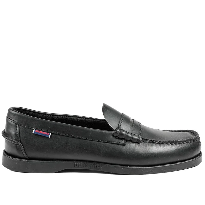 Cushioned Leather Loafers - ARDGB43500 / 328 702 - Black