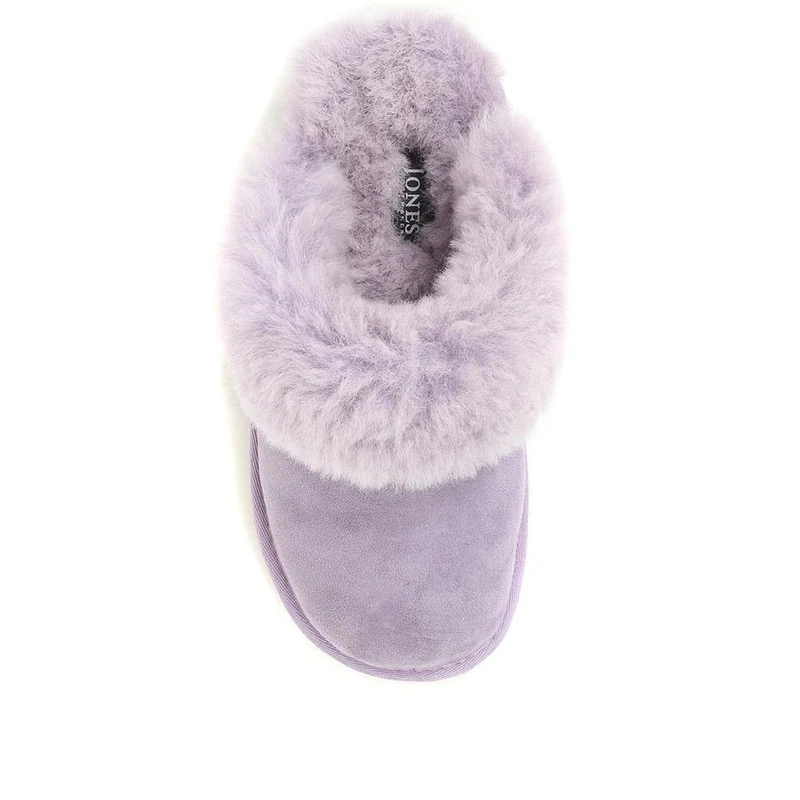 Bella-Rose Sheepskin Mule Slippers - BELLA-ROSE / 319 378 - Lilac