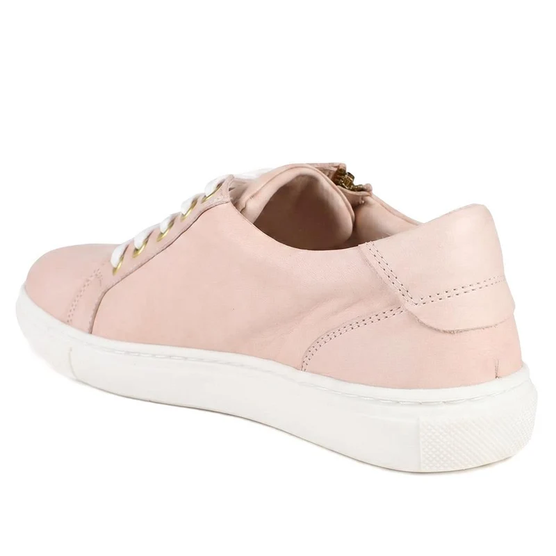 Padova2 Leather Lace-Up Trainers - PADOVA2 / 324 917 - Cameo