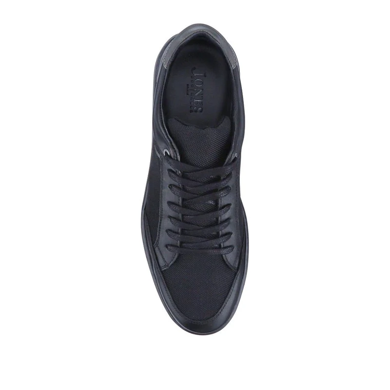 San Diego Leather Trainers - SANDIEGO / 327 427 - Black-Grey