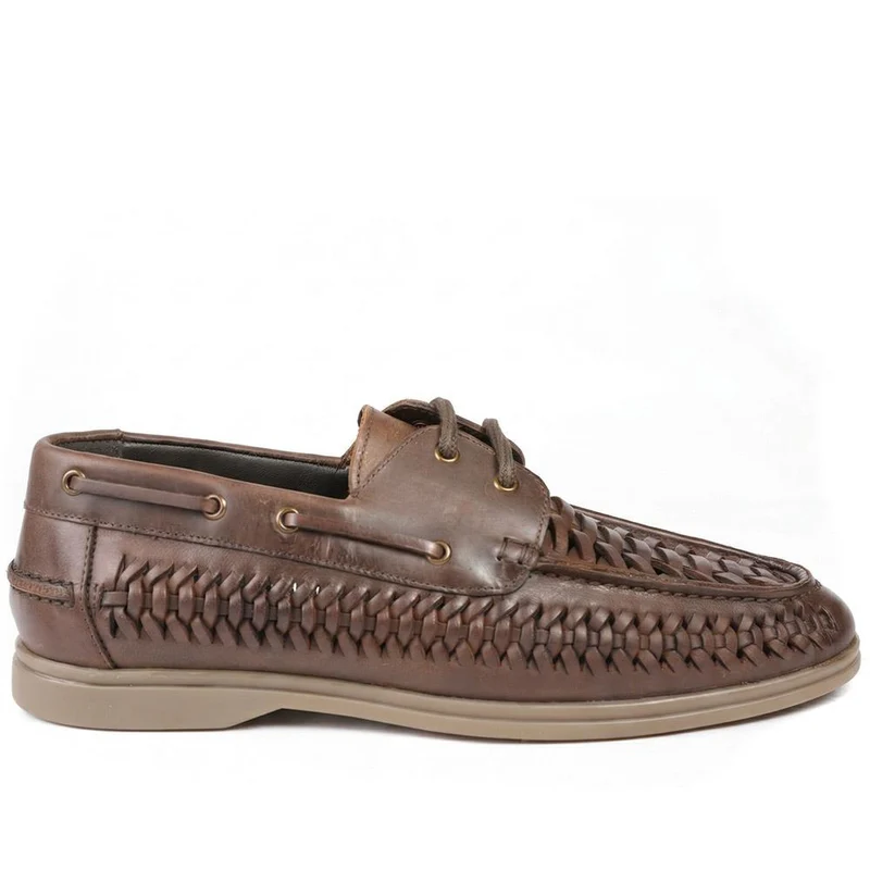 Percey Leather Moccasin Shoes - PERCEY / 328 853