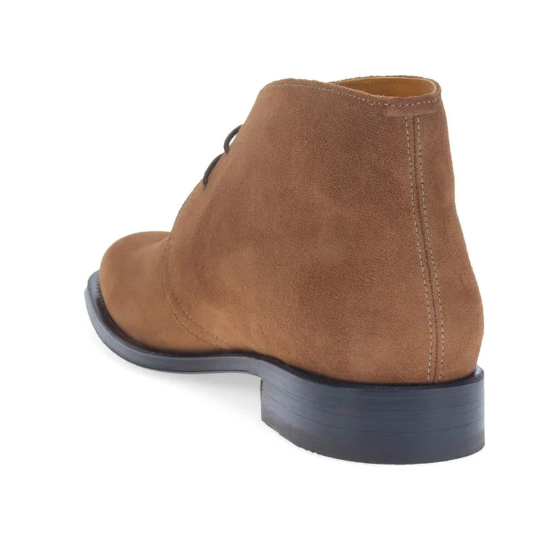 Campbell Blake Stitched Desert Boots - CAMPBELL / 321 132 - Taupe Suede