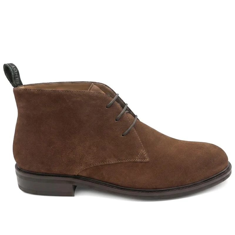 Deacon Wide Fit Suede Leather Chukka Boots - DEACONWIDE / 329 944
