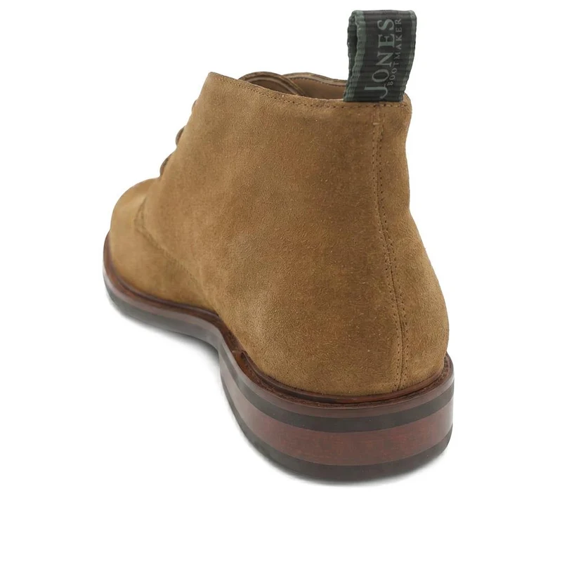 Deacon Wide Fit Suede Leather Chukka Boots - DEACONWIDE / 329 944 - Tan Suede