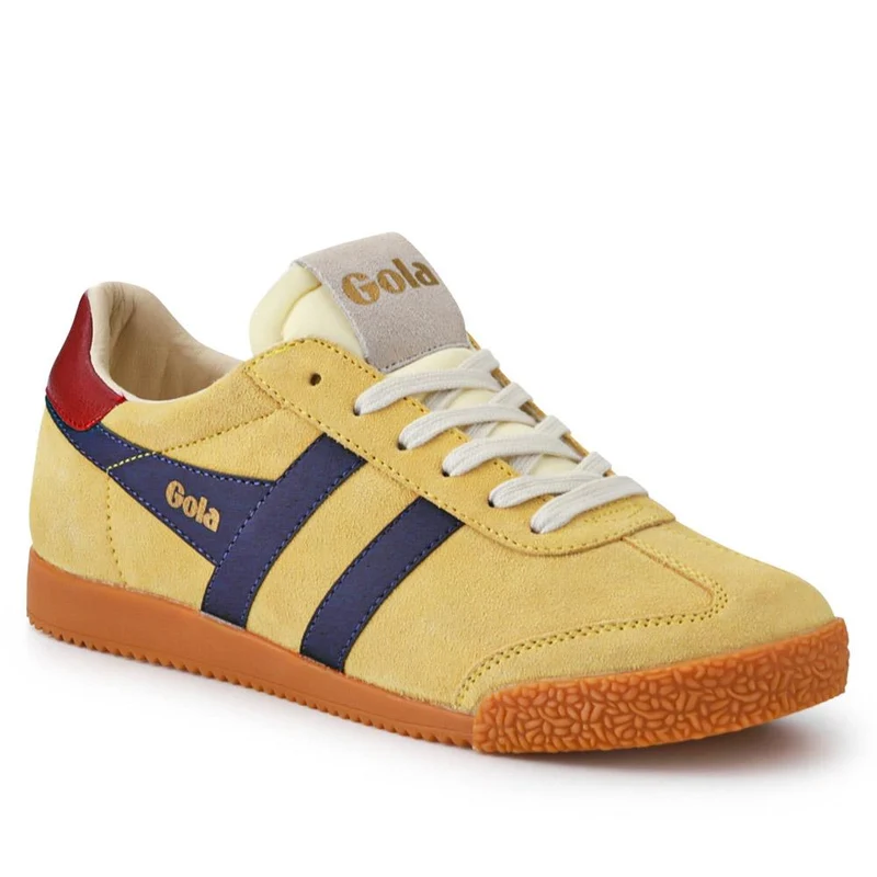 Gola Elan Leather Trainers - JAC41505 / 326 755 - Pollen