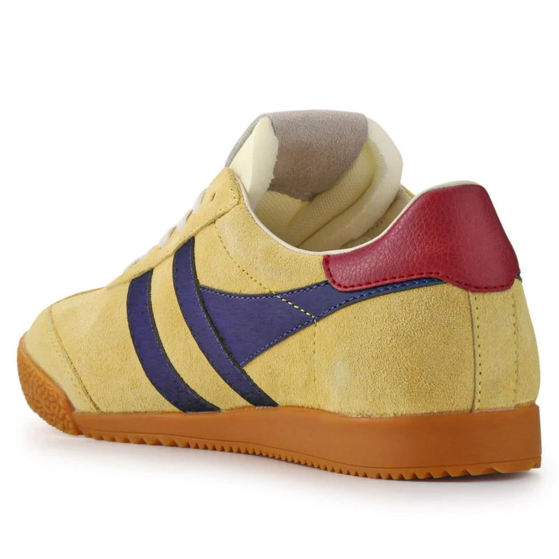 Gola Elan Leather Trainers - JAC41505 / 326 755 - Pollen