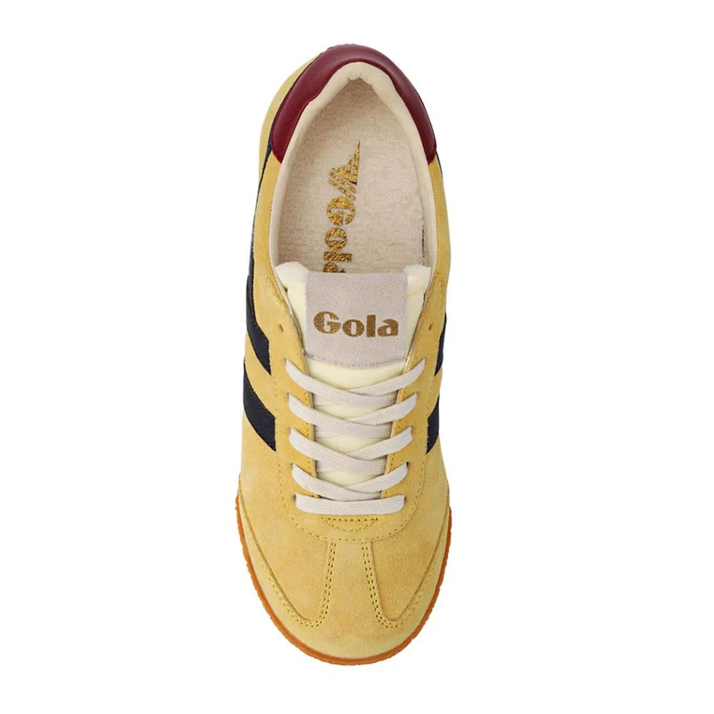 Gola Elan Leather Trainers - JAC41505 / 326 755 - Pollen