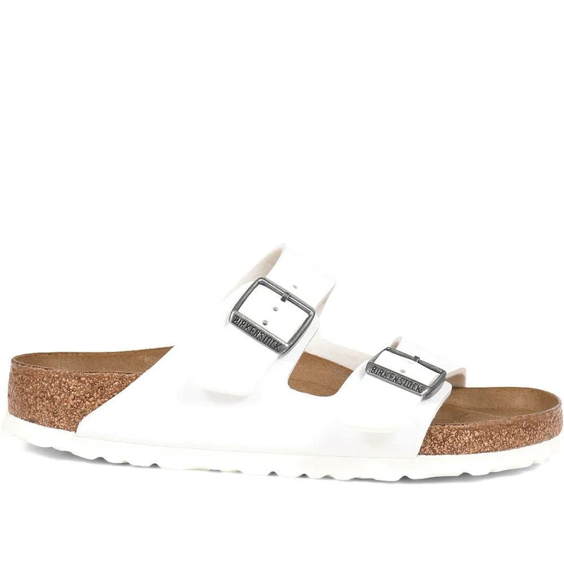 Arizona Dual Strap Sandals - BIRK37016 / 324 055 - White