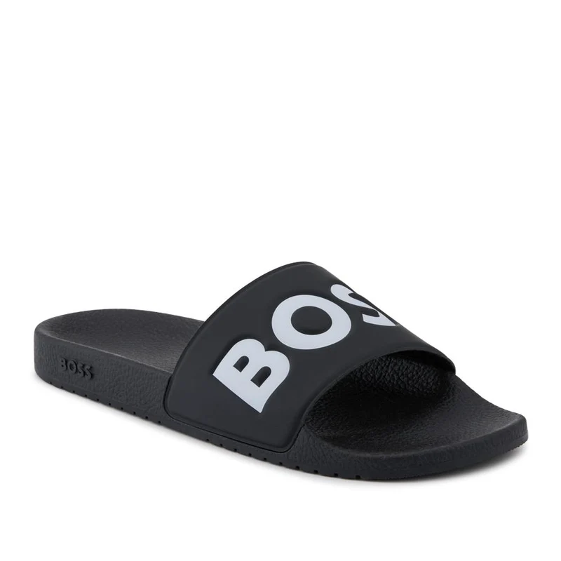 Boss Italian-Made Slides - HUGO41500 / 327 620 - Black-White