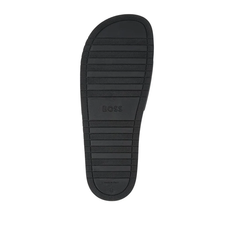 Boss Italian-Made Slides - HUGO41500 / 327 620 - Black-White