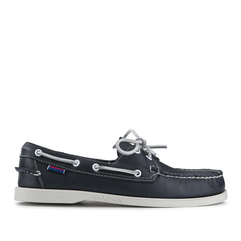 Men's Leather Moccasins - ARDGB41500 / 327 528 - Navy