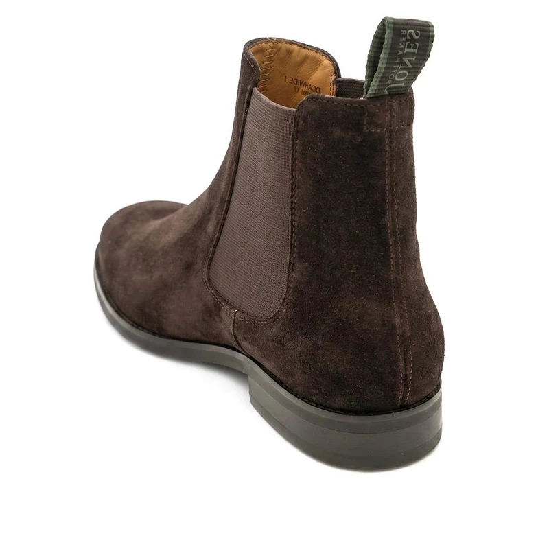 DeakinWide Leather Chelsea Boots - DEAKINWIDE / 329 948 - Dark Brown Suede