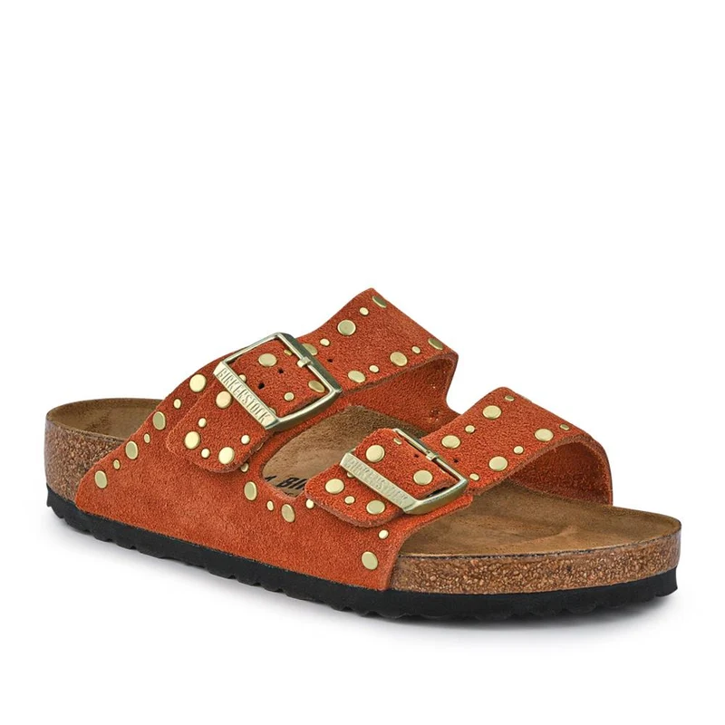 Arizona Soft Footbed Sandals - BIRK41516 / 327 129 - Rust