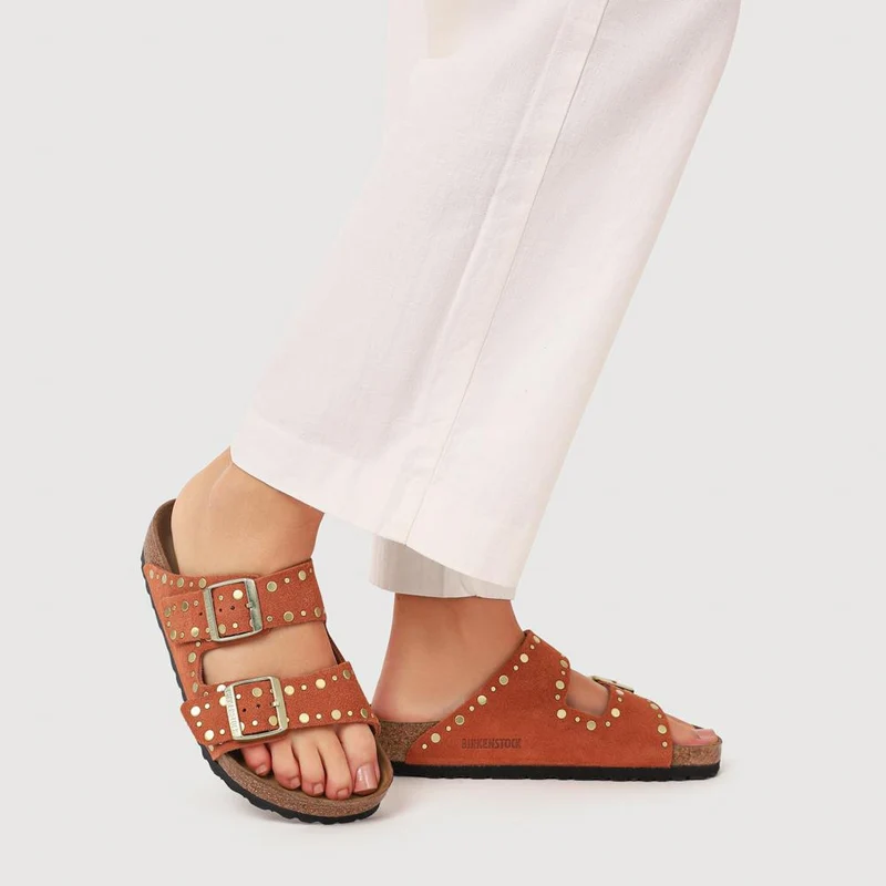 Arizona Soft Footbed Sandals - BIRK41516 / 327 129 - Rust