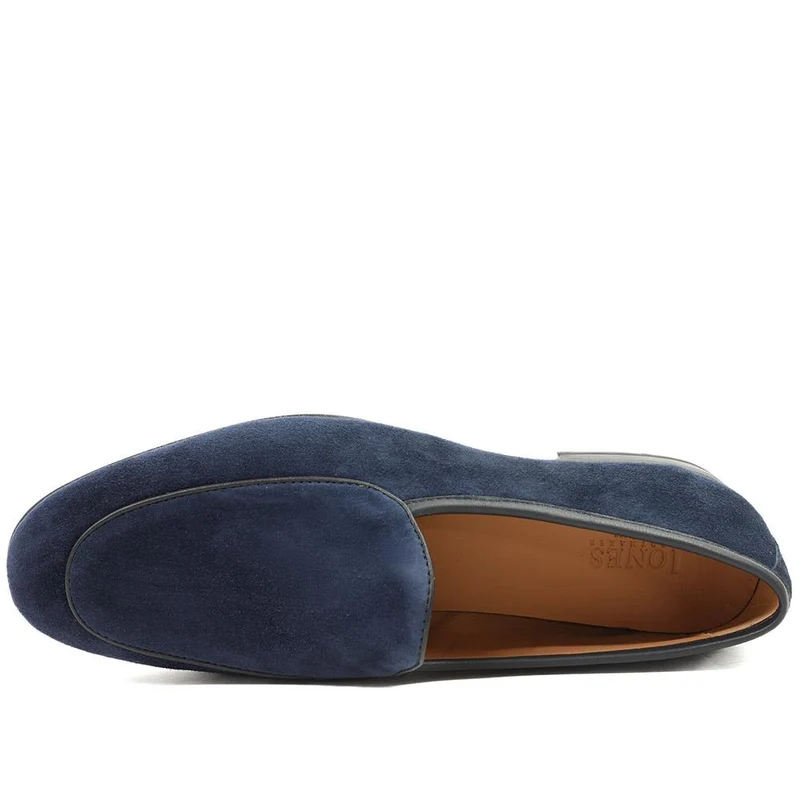 Royce Leather Loafers - ROYCE / 328 783 - Blue Suede