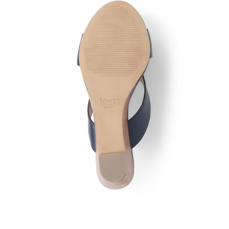 Klevina2 Mules - KLEVINA2 / 325 060 - Navy Leather