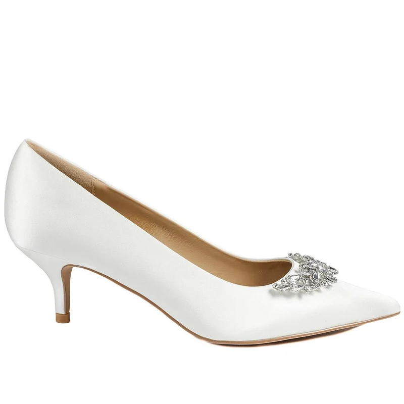 Ysobel Leather Occasion Court Shoes - YSOBEL / 329 099
