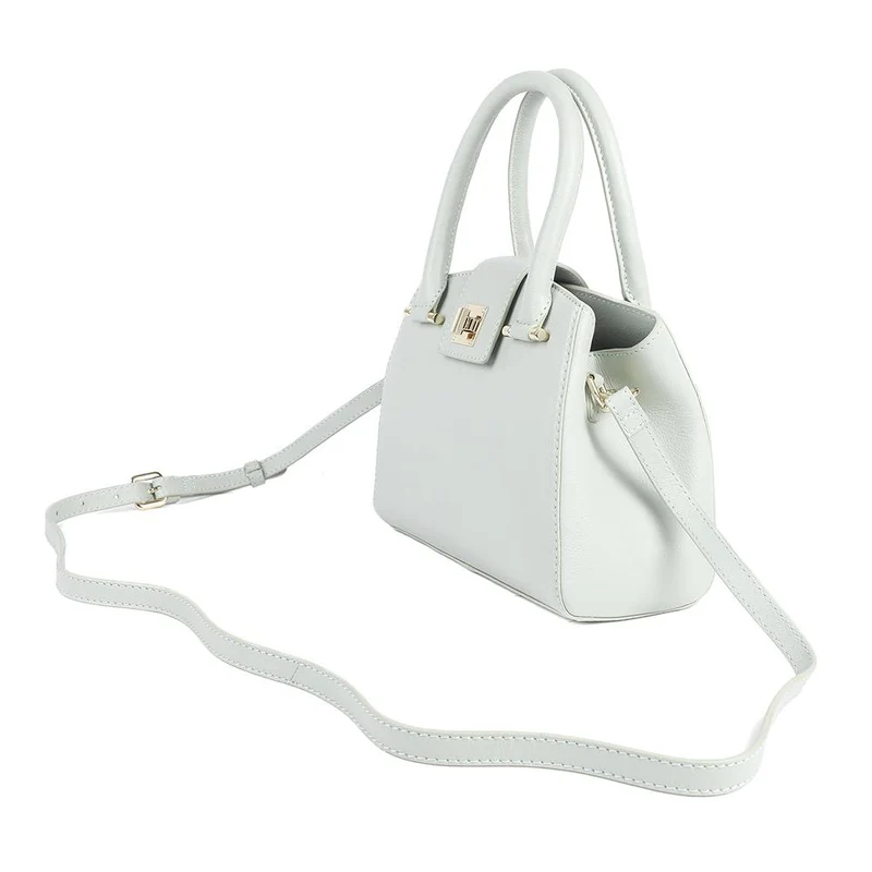 Whimsy Leather Top Handle Bag - WHIMSY / 323 891 - Mint