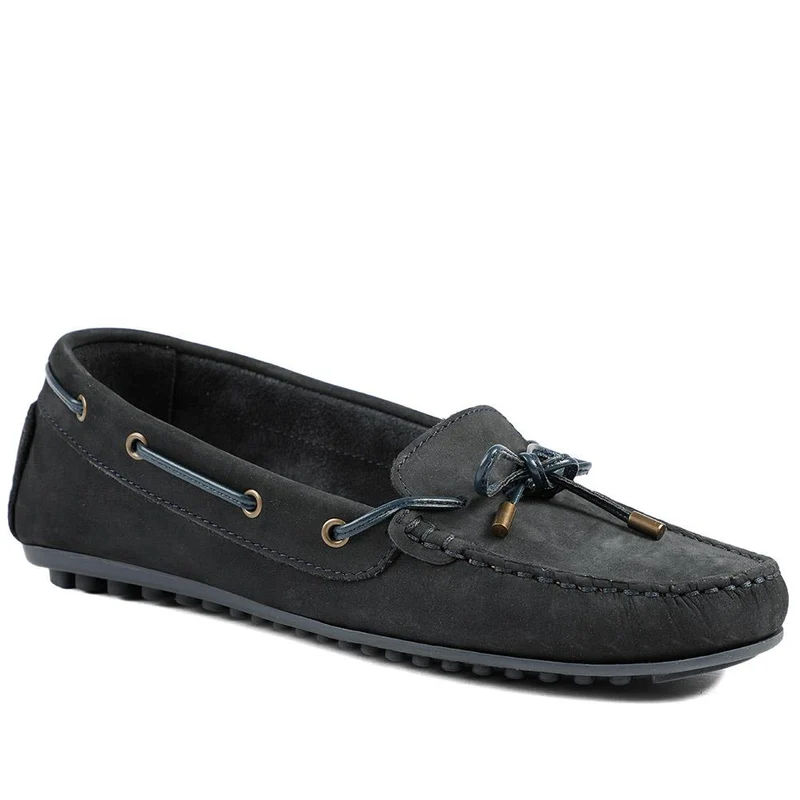 Perri Leather Loafers - PERRI / 325 191 - Navy