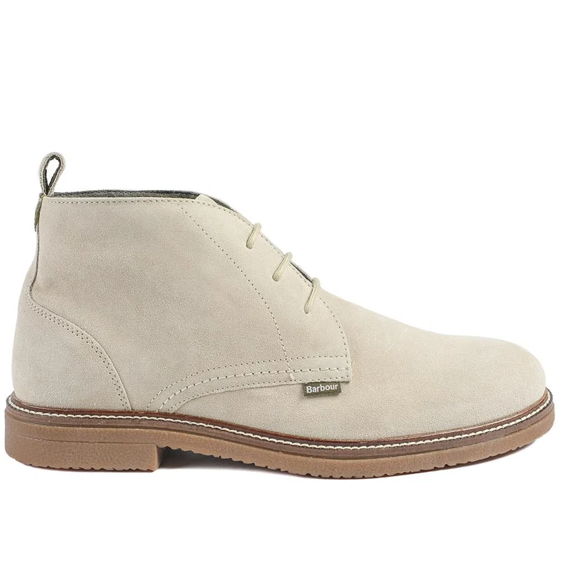 Leather Chukka Boots - BARBR43502 / 328 743 - Sand Suede