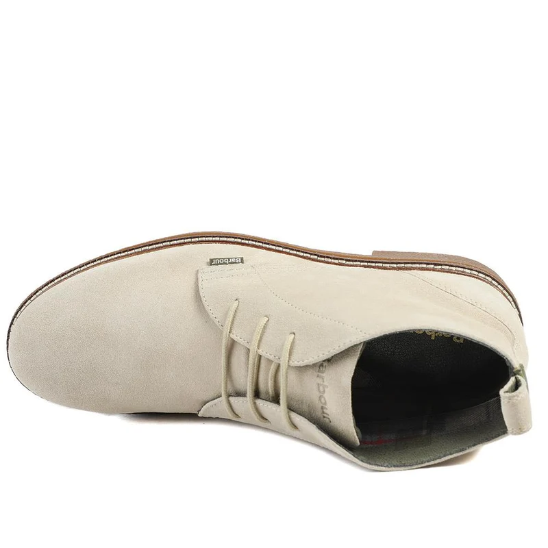 Leather Chukka Boots - BARBR43502 / 328 743 - Sand Suede