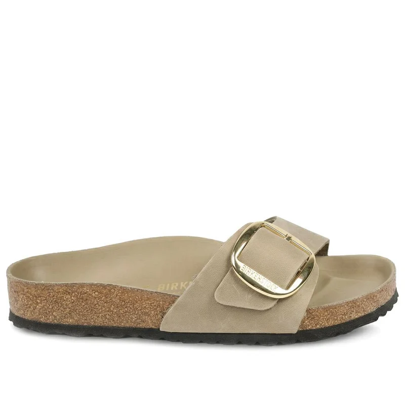 Leather Buckle Mule Sandals - BIRK41042 / 328 790