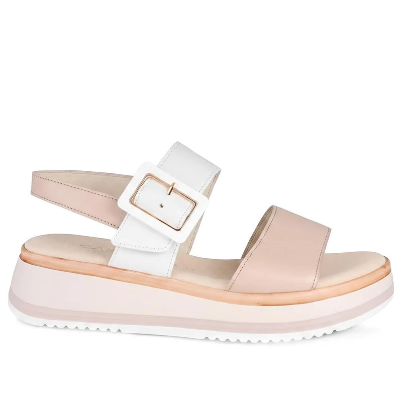Gabor Leather Adjustable Fasten Sandals - GABC43517 / 330 456