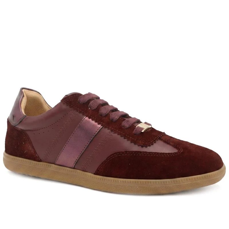 Artea Leather Trainers - ARTEA / 327 146 - Burgundy
