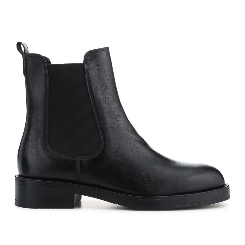 Moxie Leather Heeled Chelsea Boots - MOXIE / 328 088