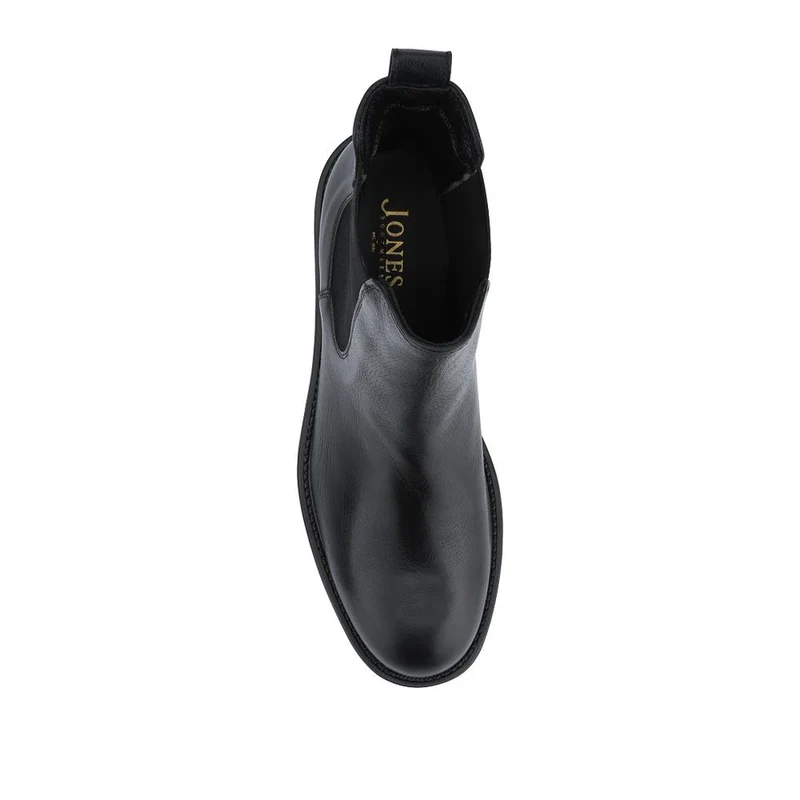 Moxie Leather Heeled Chelsea Boots - MOXIE / 328 088 - Black Leather