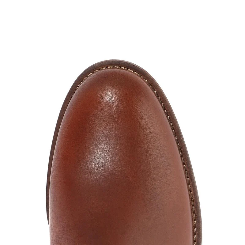 Brook Medium Calf Fit Leather Rider Boots - GAB30573 / 316 651 - Tan
